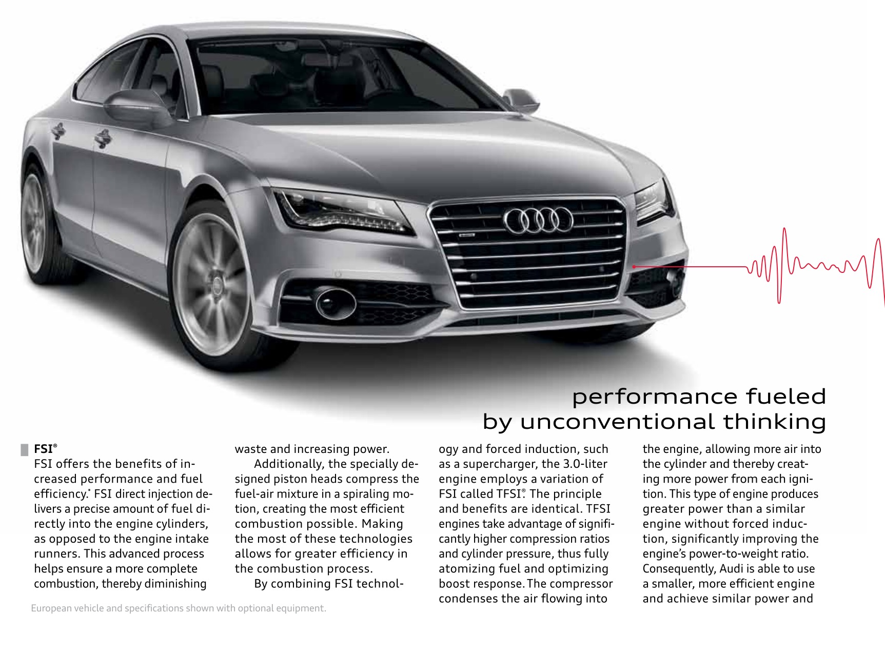 2012 Audi A7 Brochure Page 38
